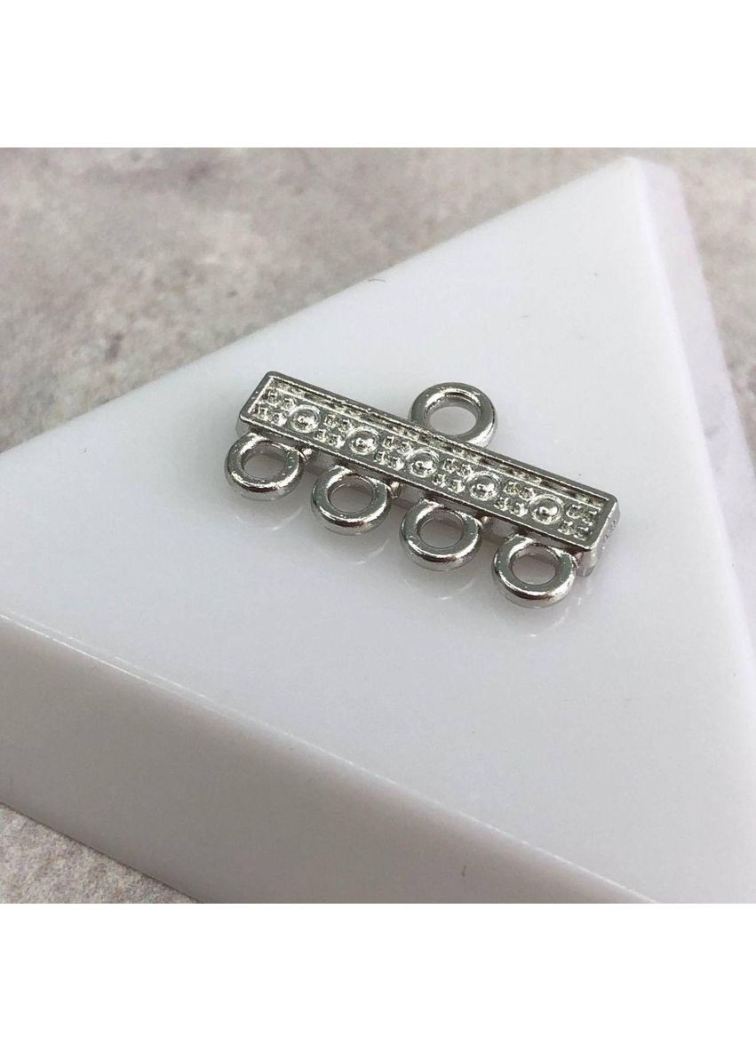 Конектор-розділювач 12х21 мм, колір Сталь Plus-plus (352752377)