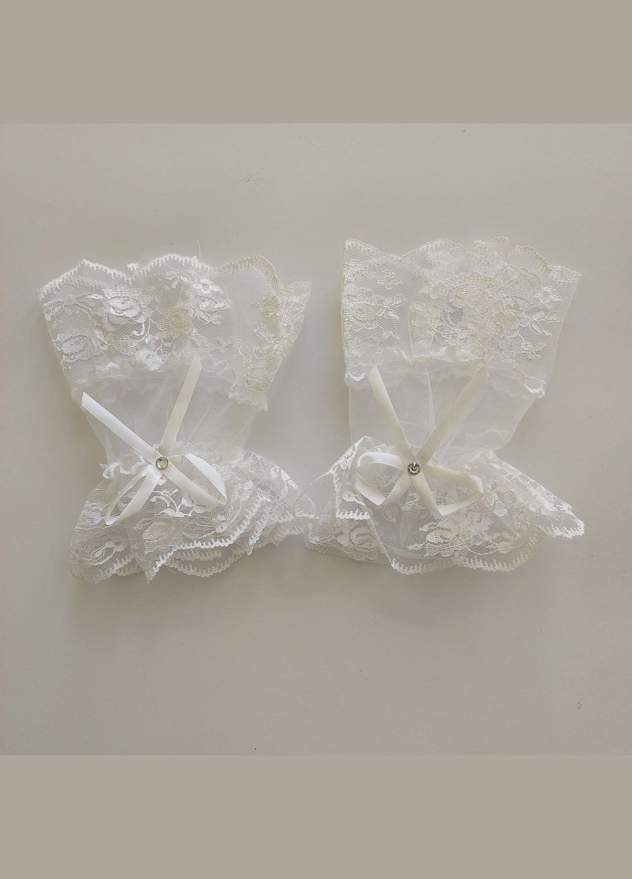 Фатиновые нарукавники с кружевом (арт.7022) No Brand (347617086)