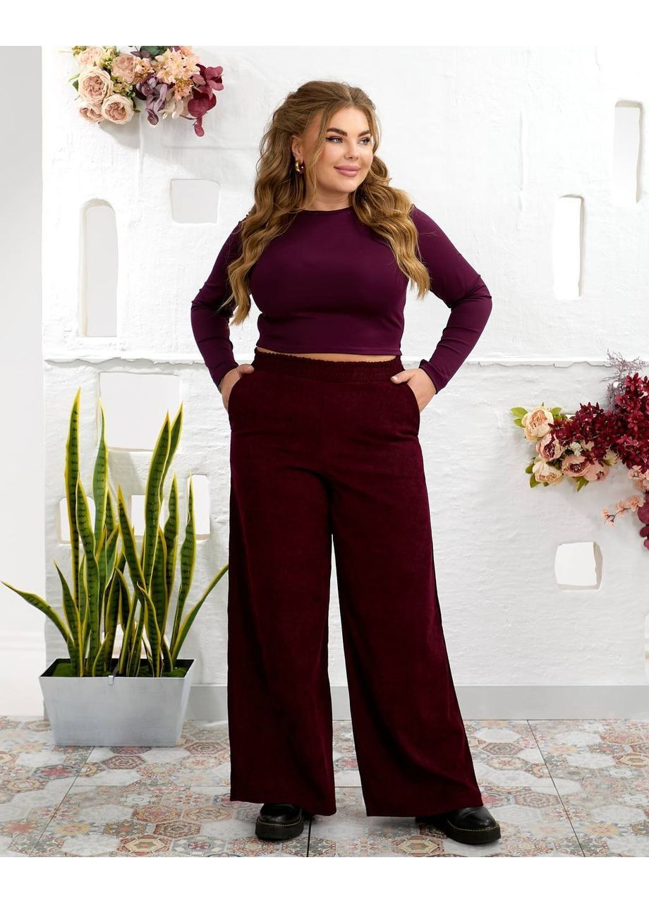 Штани жіночі палаццо великих розмірів Style Point (364927263)