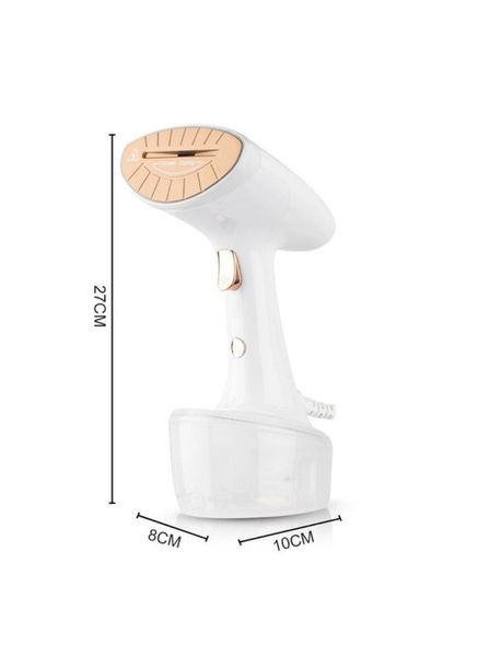 Ручной вертикальный отпариватель R.1285W паровой утюг для одежды с керамической подошвой 1600Вт Белый RAF (339111578)