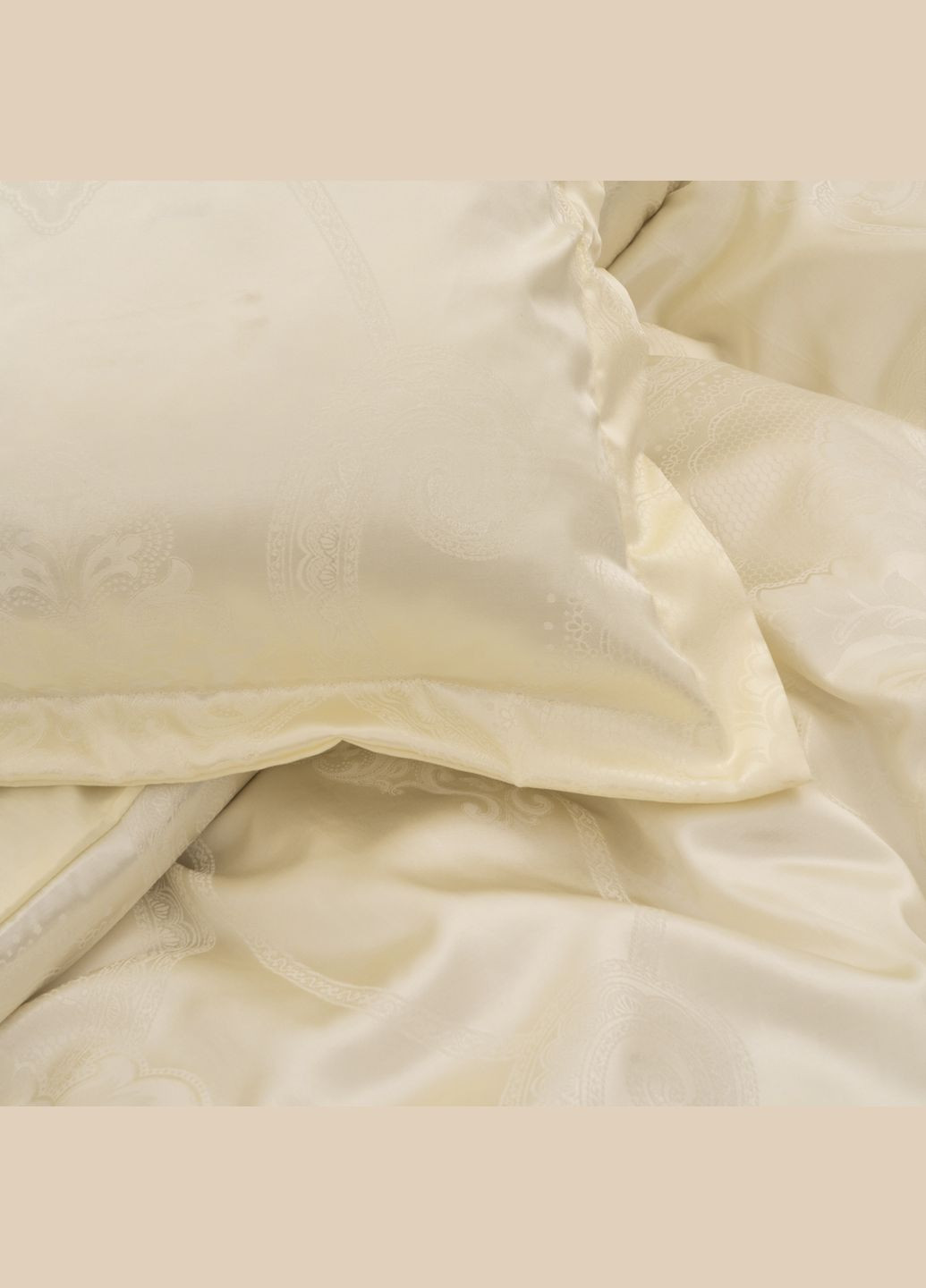 Комплект постельного белья евро Сатин Жакард Tiare 1747-ev (304976075)