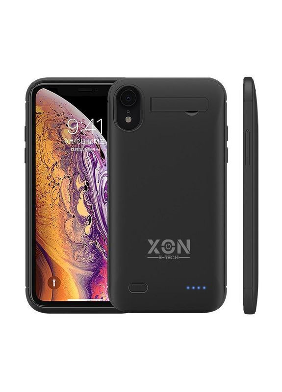 Чехол-аккумулятор XON PowerCase для iPhone XR 6200 mAh Black XON E-Tech (293242247)