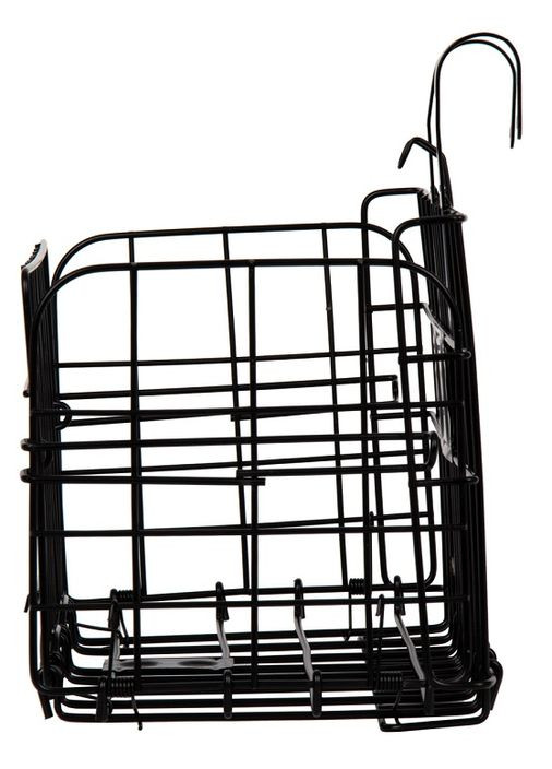Корзина навесная на руль, складная, железная черная (1036946) Enero (334100525)