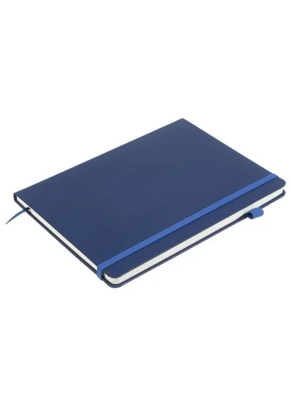 Книга записная Etalon 190x250 мм 96 листов в клеточку обложка из искусственной кожи Синяя (BM.292160-02) Buromax Etalon 190x250 мм 96 аркушів в клітинку обкладинка (400301861)