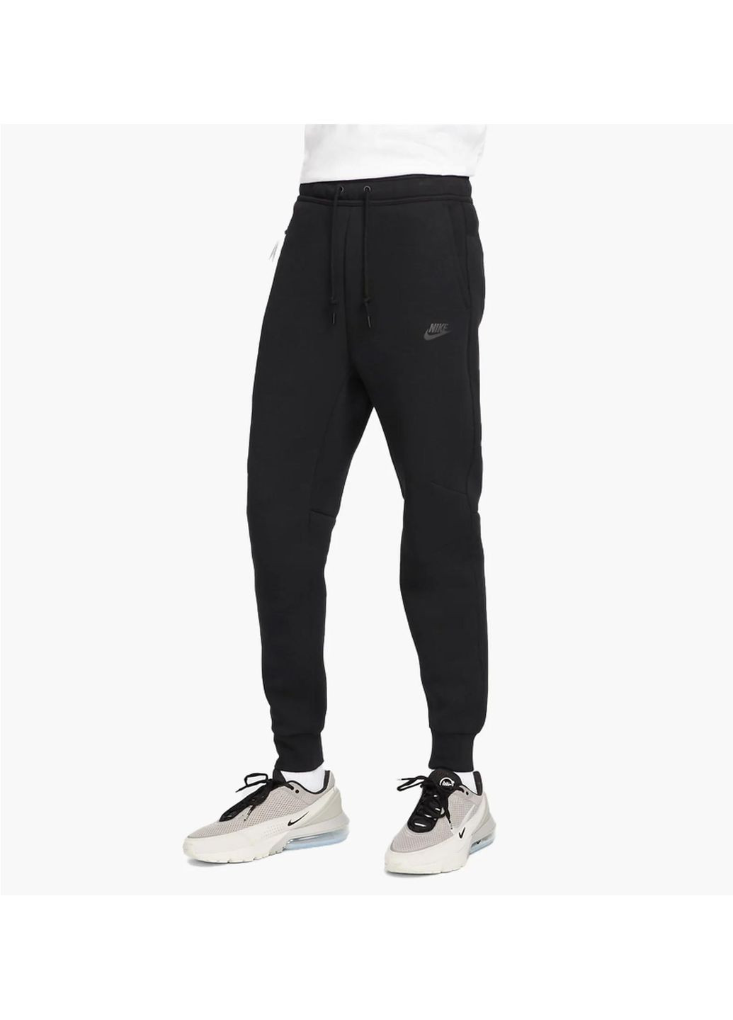 Черные демисезонные брюки Nike