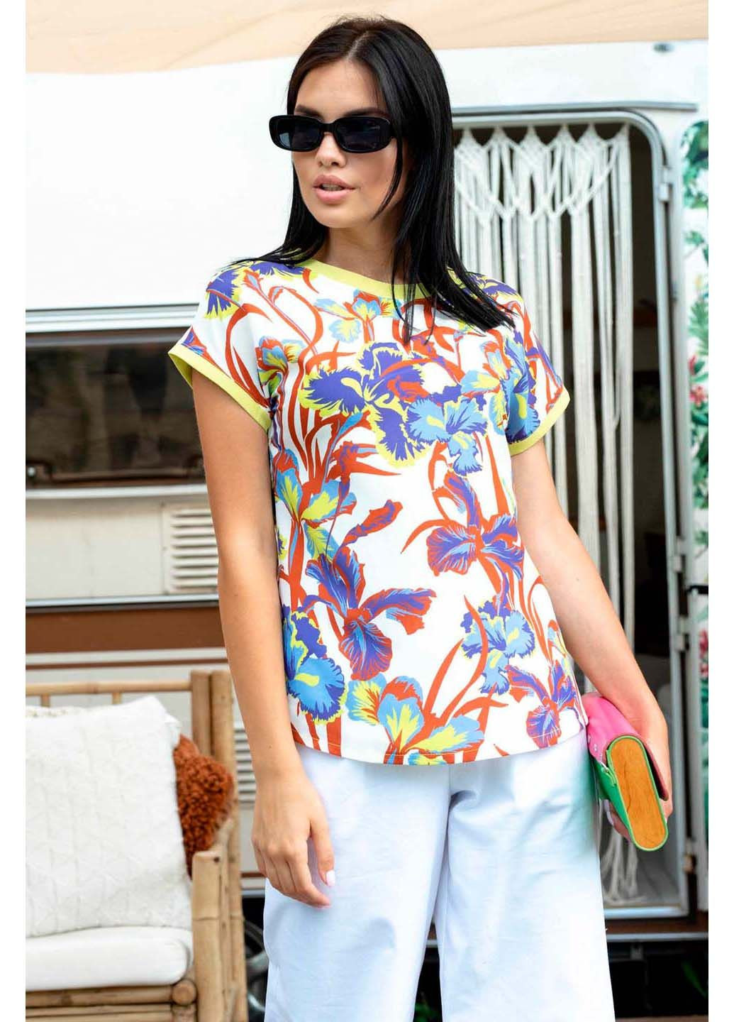 Белая блузка Ри Мари