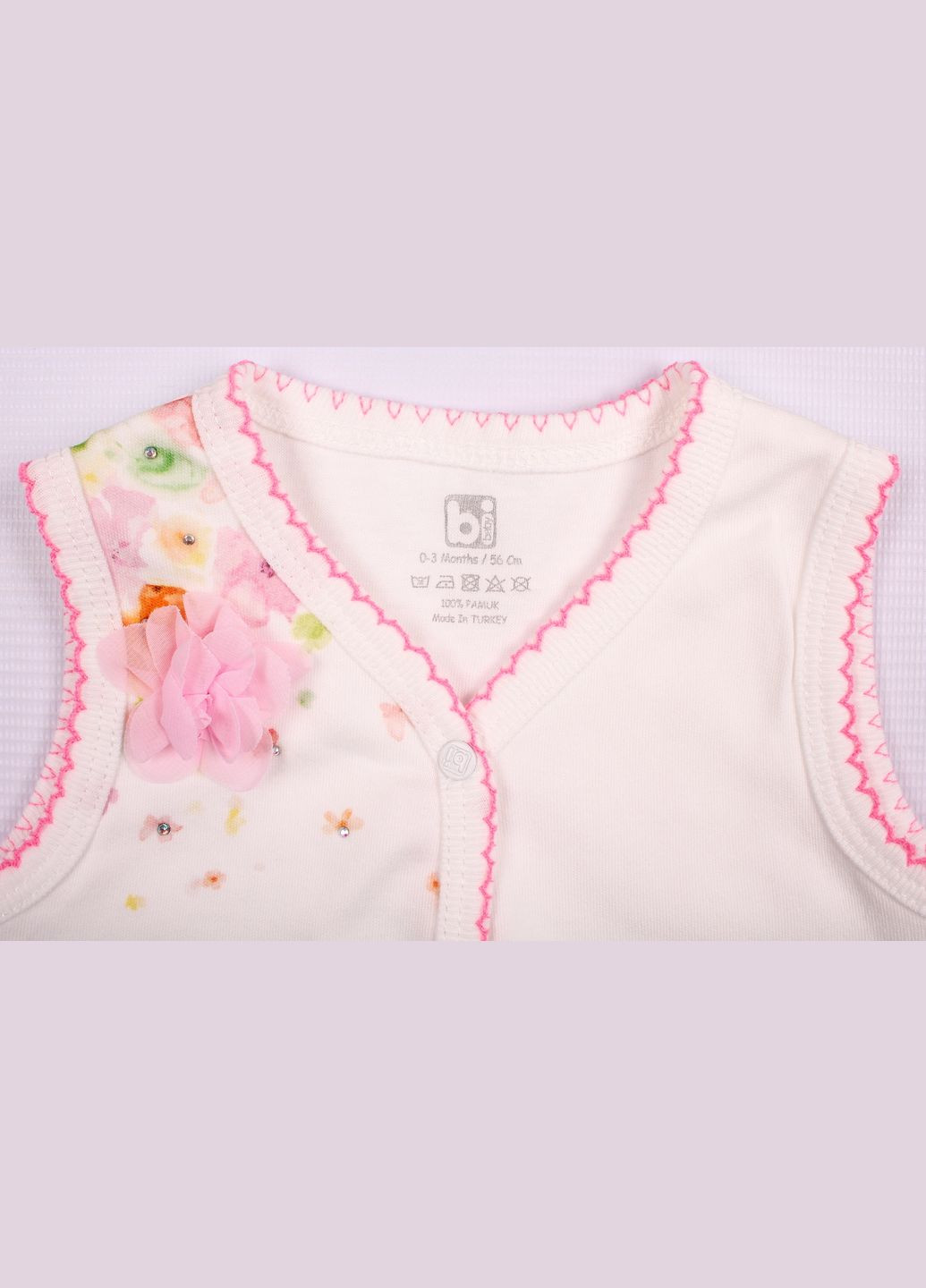 Жилет 61175 И Розовый BiBaby (306546632)