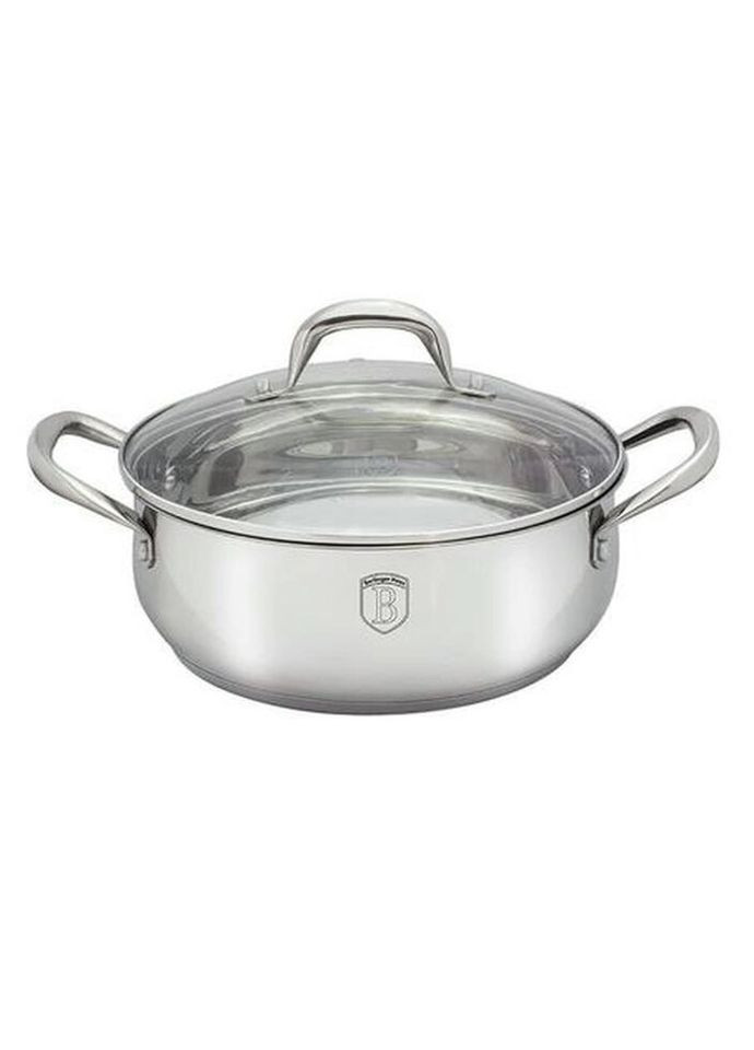 Каструля з кришкой Silver Belly Collection BH-1406 5 л 26 см Berlinger Haus (335971989)