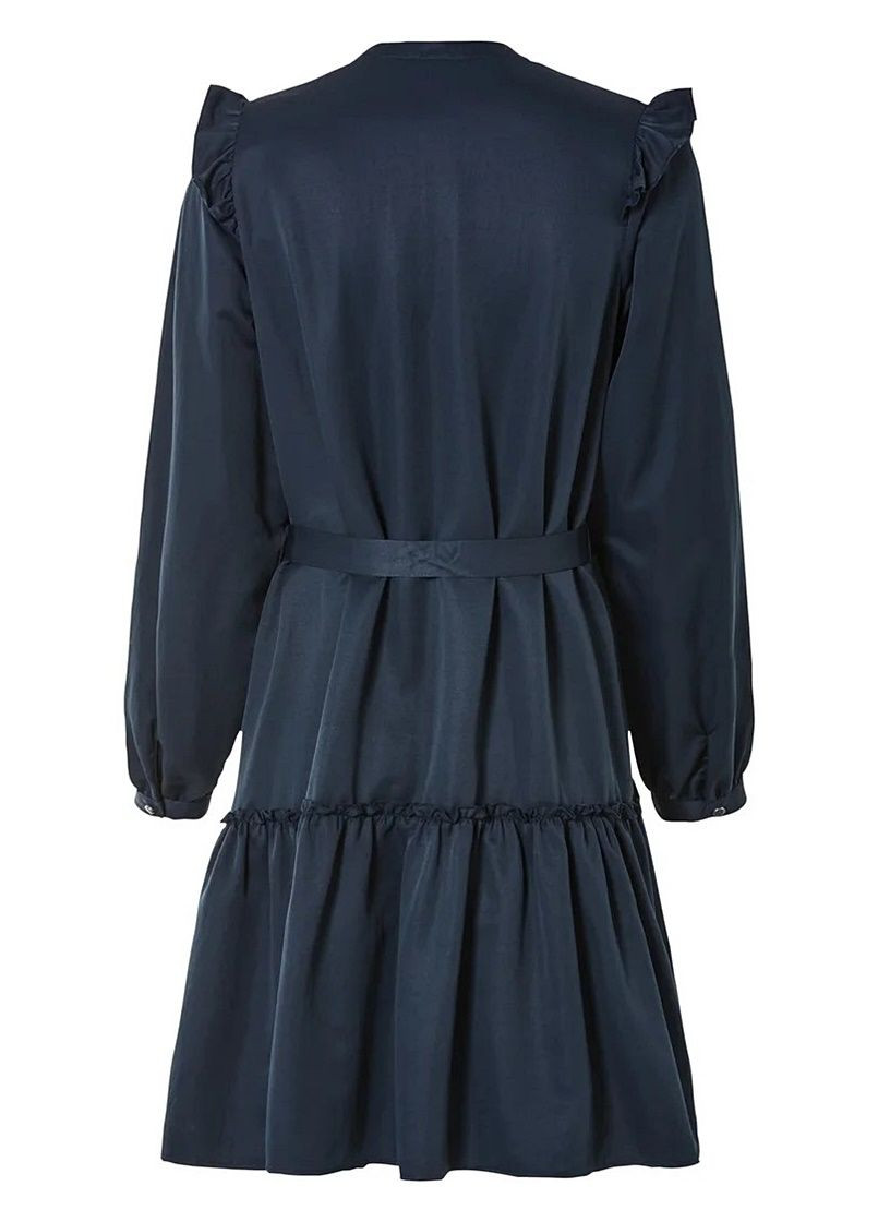 Темно-синее повседневный платье Esmara однотонное