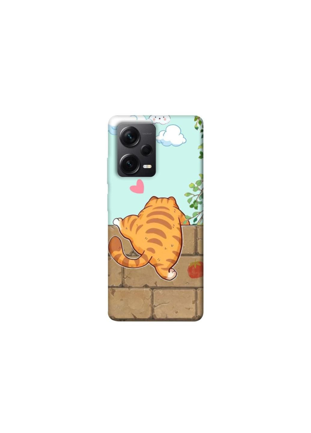 Чехол на Xiaomi Redmi Note 12 Pro+ 5G Cat the meow Frontalka (352211664)