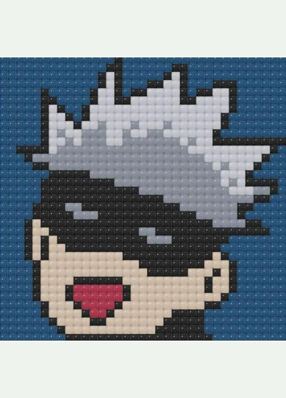 Алмазная мозаика (мини) Магическое сражение. Годжо Сатору, 10х10 см (ODM0106) Origami (362422488)