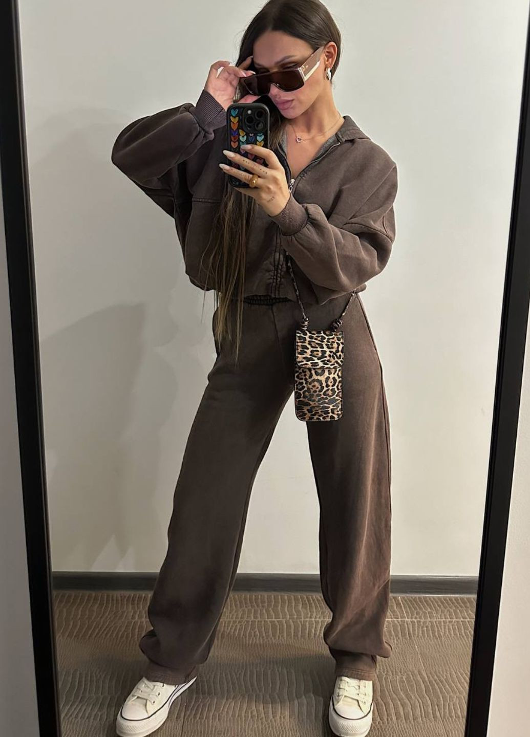 Костюм двойка: Кофта на молнии и брюки Tik-Tak (322182301)