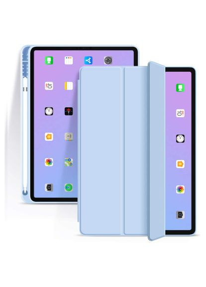 Чехол для планшета Light Blue (706752) (706752) BeCover Tri Fold Hard TPU Apple iPad Air 4 10.9 2020/2022 (366700703)
