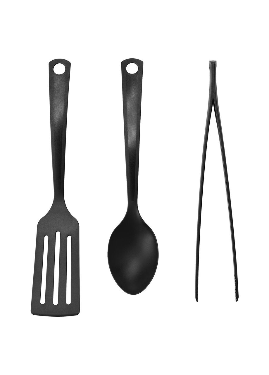 Кухонне приладдя 3 предмети чорний IKEA (272150171)