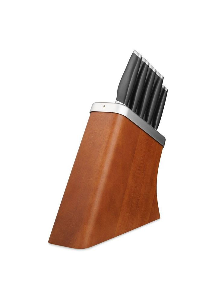 Набір кухонних ножів Woodstock Grossman коричневий,