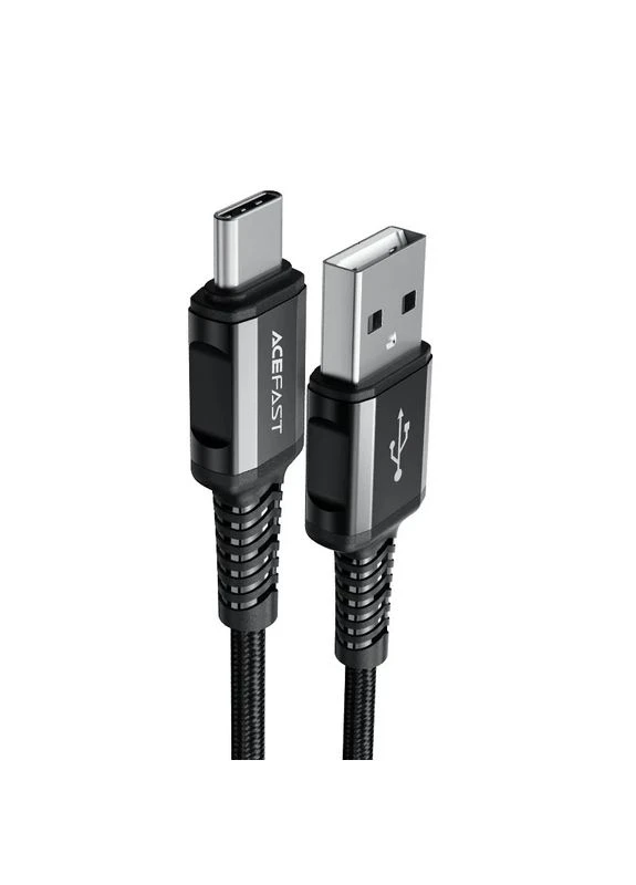 Кабель USB Type-A to Type-C ACEFAST 3A нейлонове обплетення 1.2м No Brand C1-04 (401166108)