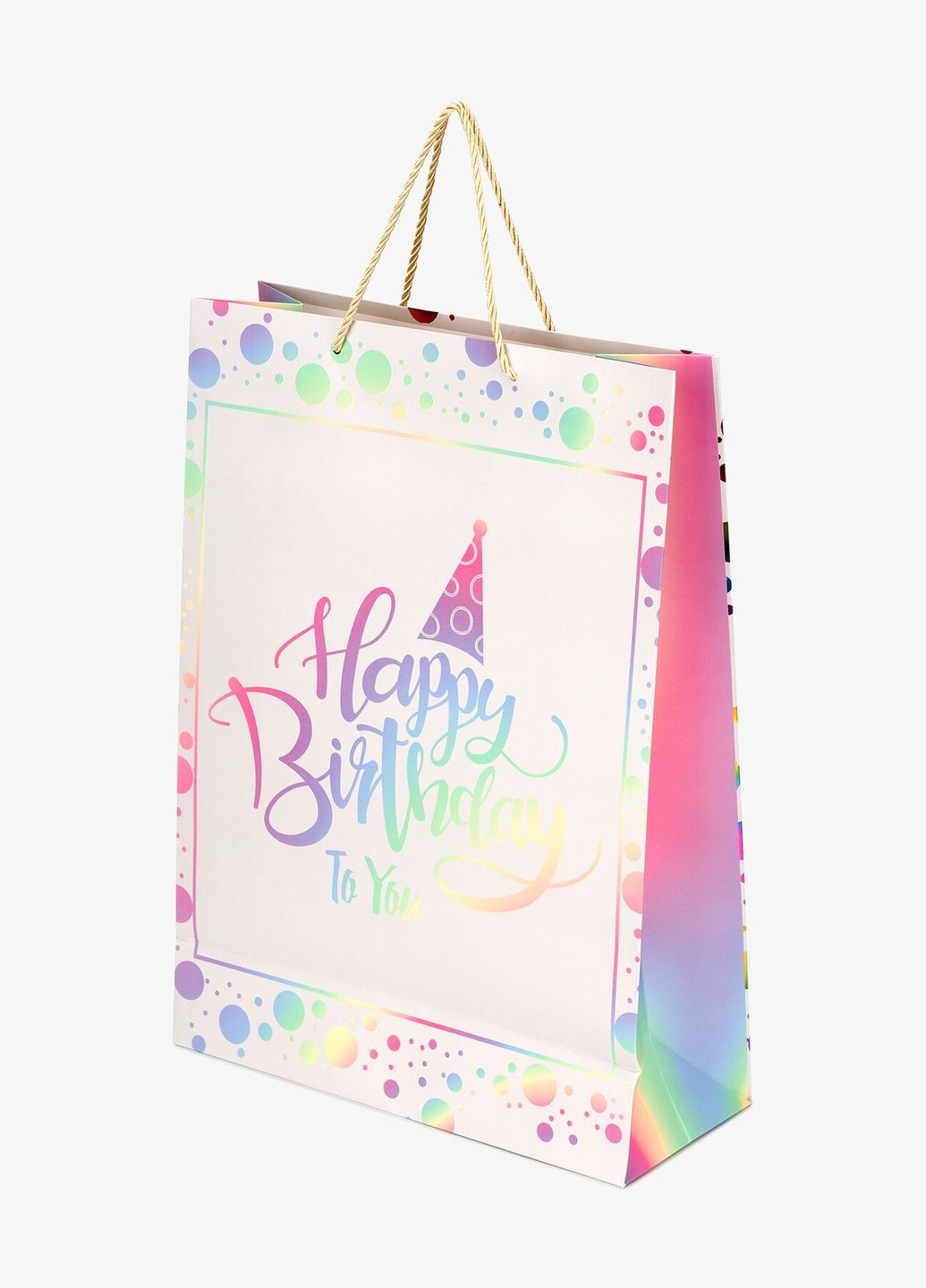 Пакет подарочный JZ05106 Белый shop (2000990854605) No Brand (362705564)