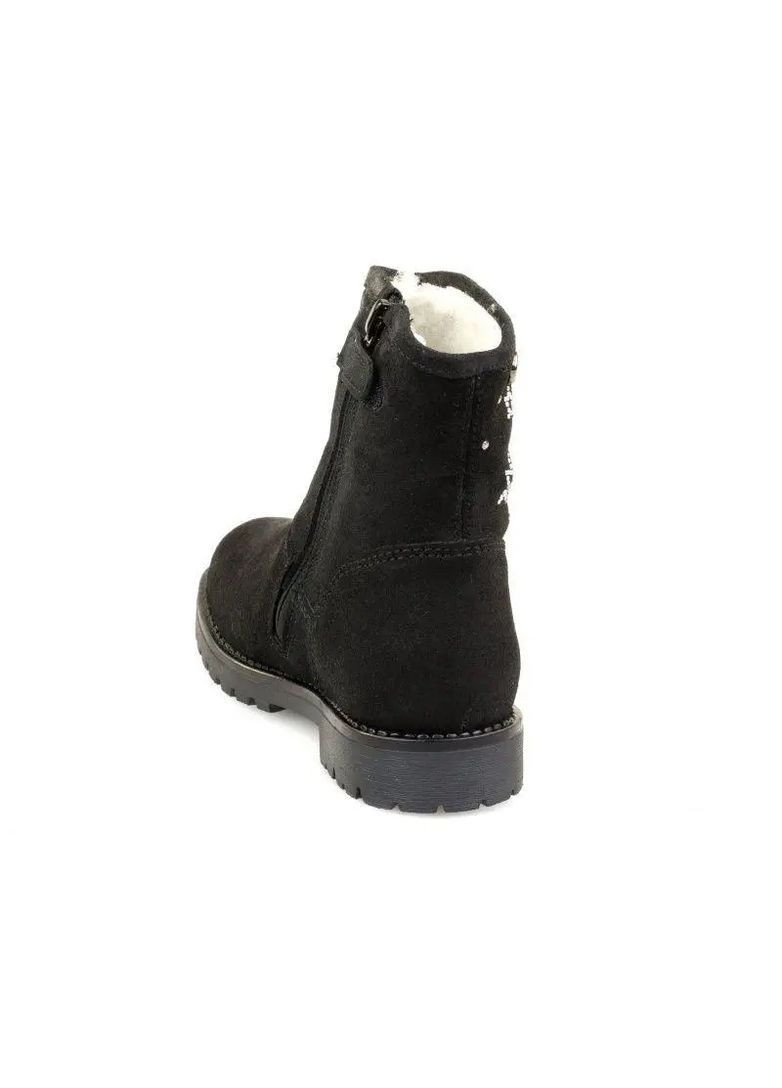 Зимові замшеві черевики для дівчинки 171483 Garvalin (366971790)