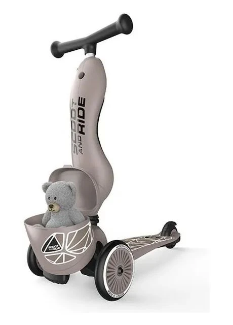 Самокат серии Highwaykick-1 Lifestyle коричневый, 1-5 лет (DWT_SR-210621-BROWNLINES) Scoot&Ride (398862660)