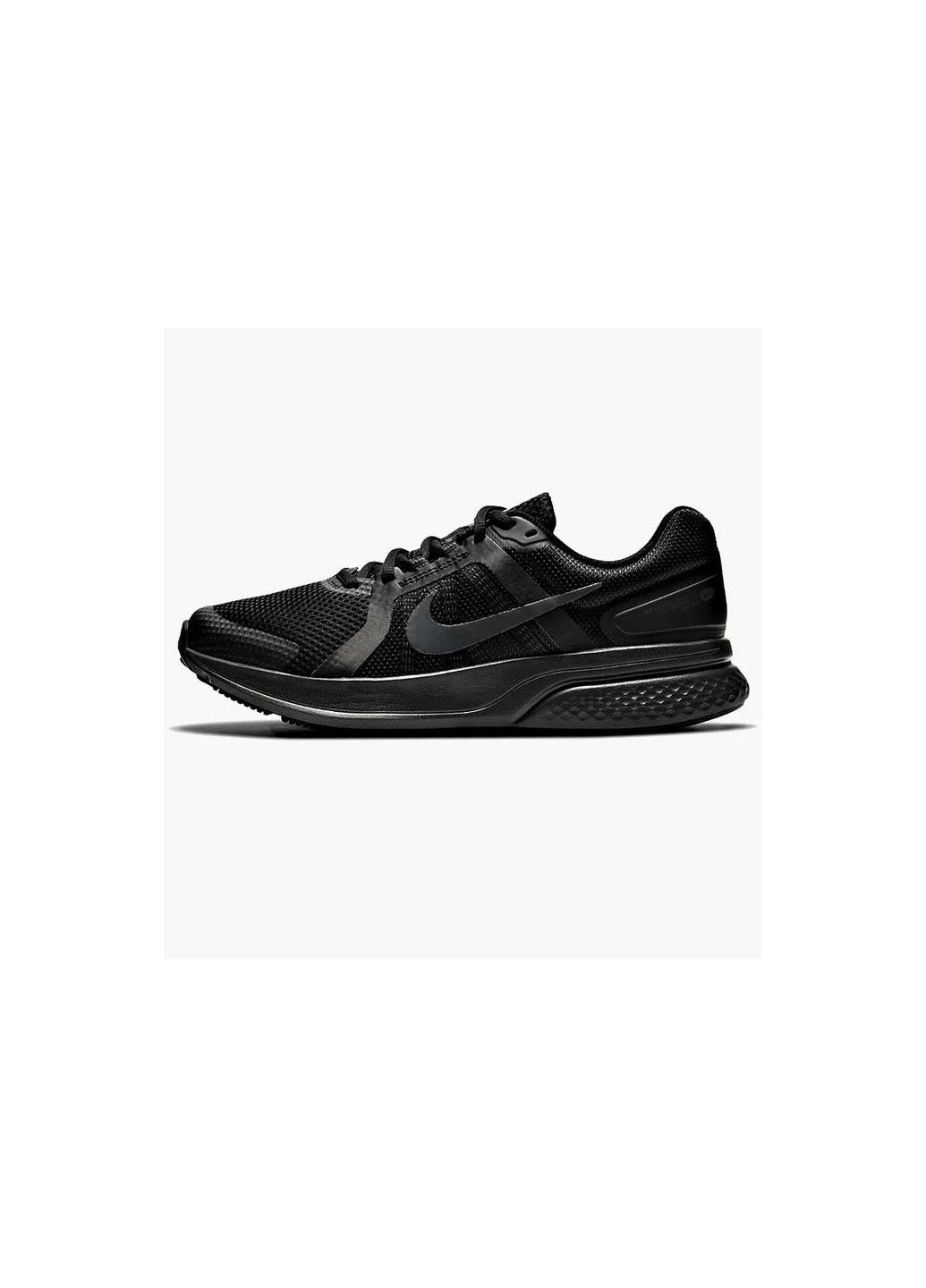 Черные кроссовки мужские run swift 2 black Nike