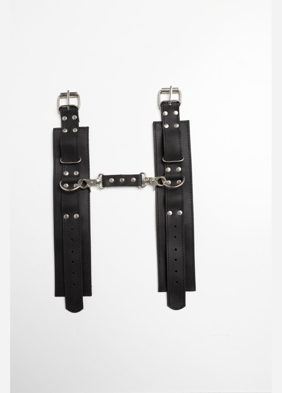 Кожаные наручники HC-1 чёрные Edena (307925917)