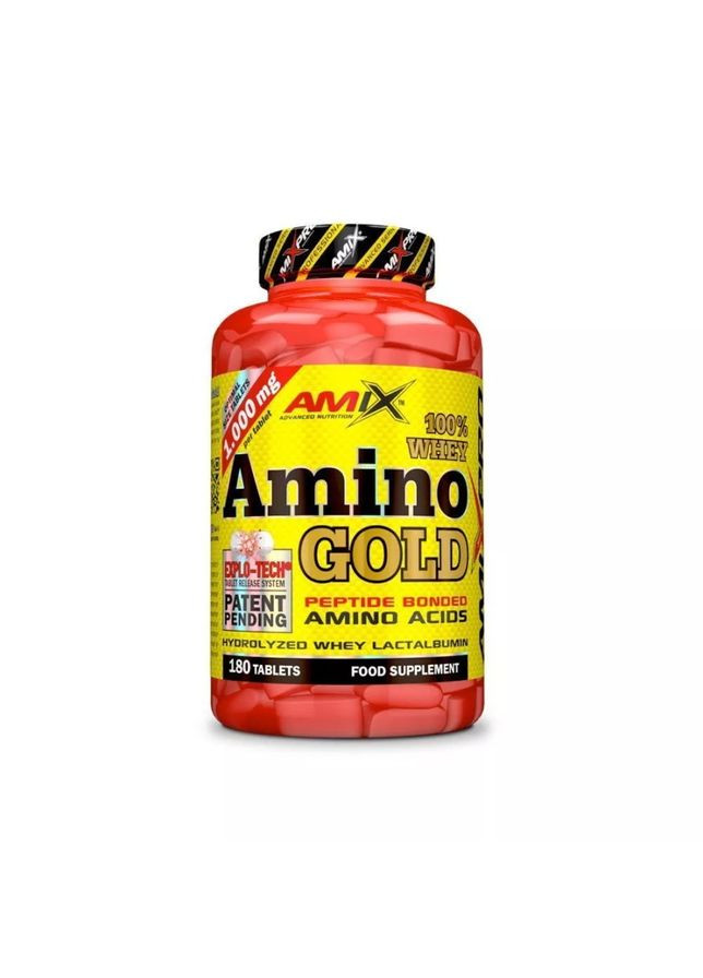 Амінокислота AMIX Amino Whey Gold, 180 таблеток Amix Nutrition (324607904)