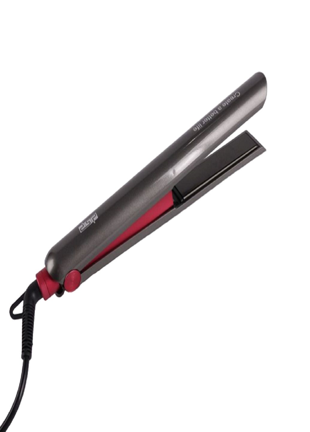 Плойка выпрямитель для волос 10264 щипцы с керамическим покрытием Серый DSP (305057820)