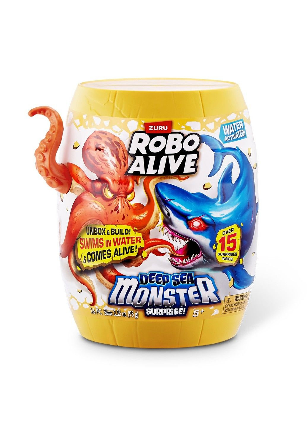 Інтерактивний ігровий набір Robo Alive – Глибоководний сюрприз. Восьминіг Pets & Robo Alive (362475417)