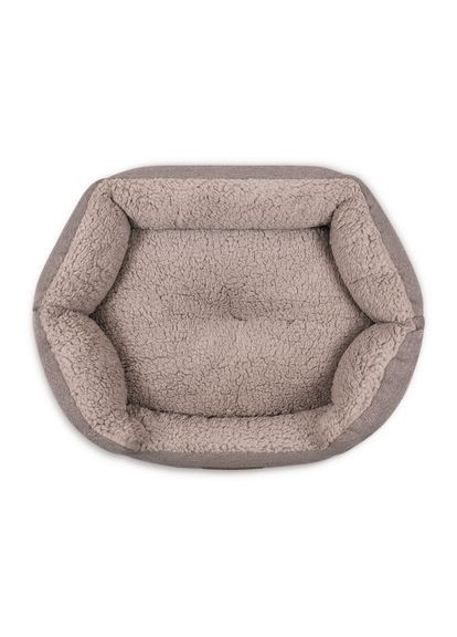 Лежак Brig для собак, 58х48х20 см кавовий (*) Pet Fashion (339042193)