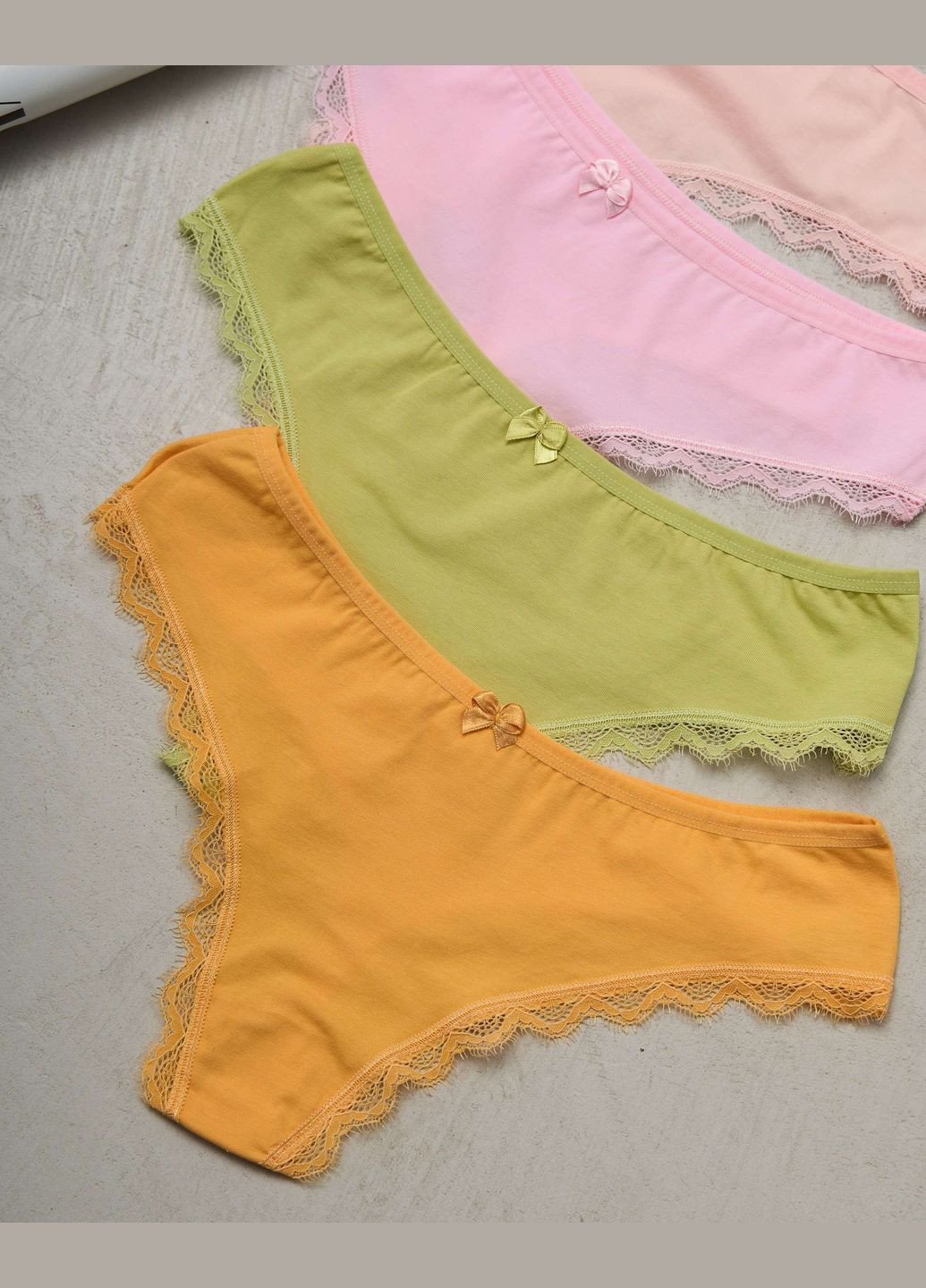 Стринги женские батальные 5 шт. Nicoletta (322126910)