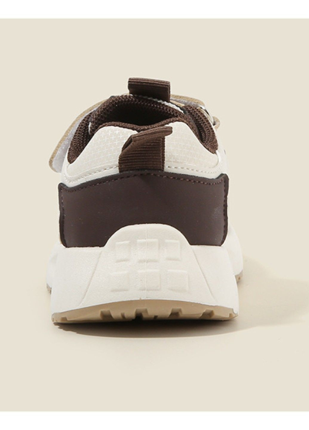 Бежевые демисезонные детские кроссовки No Brand