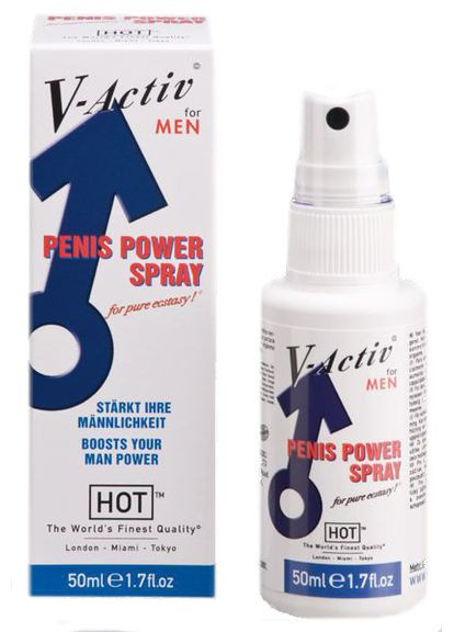 Спрей для чоловіків для підтримання сексуальної функції VActiv 50 мл - CherryLove Hot (282708365)