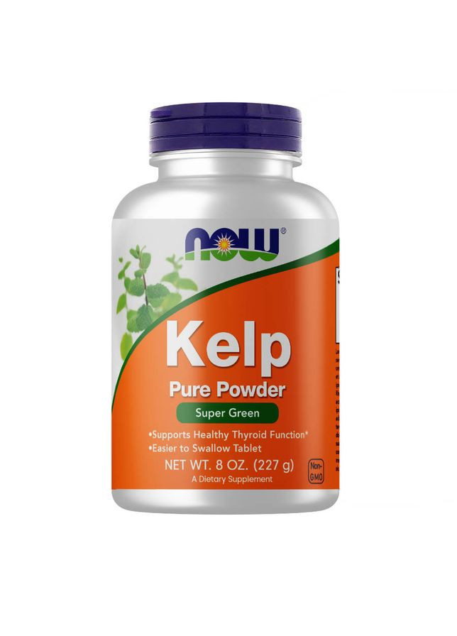 Вітаміни та мінерали Kelp Powder, 227 грам Now (324621370)
