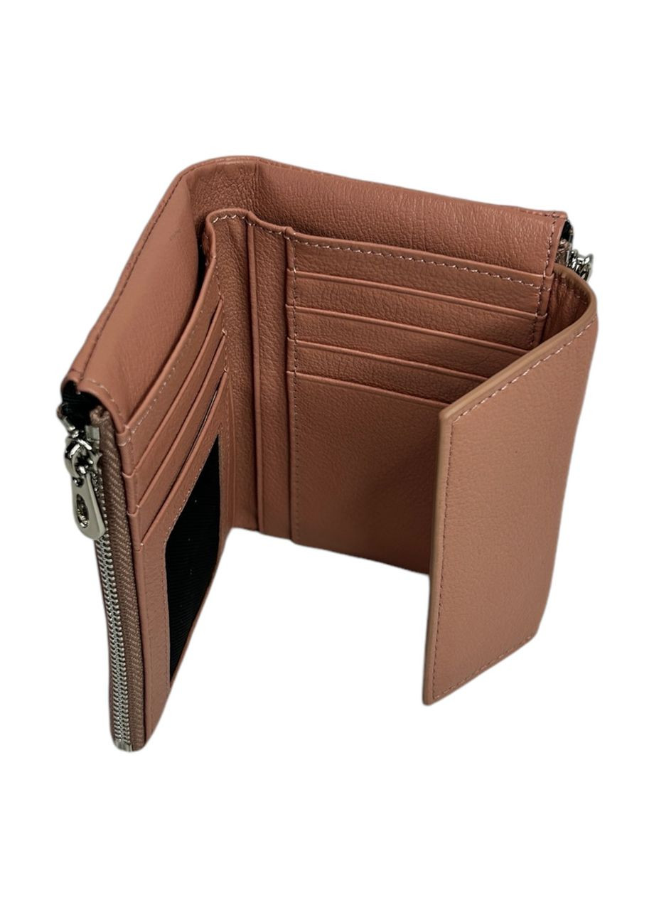 Жіночий гаманець з натуральної шкіри 232 червоний 13,5 x 10 x 2,5 No Brand (371682070)