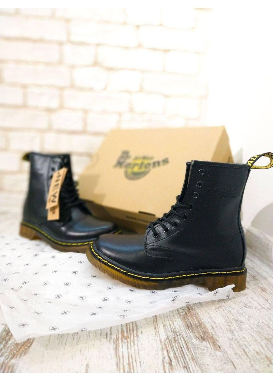 Черевики жіночі та чоловічі Dr. Martens 1460 Black 11822006 Доктор Мартінс No Brand (369384065)
