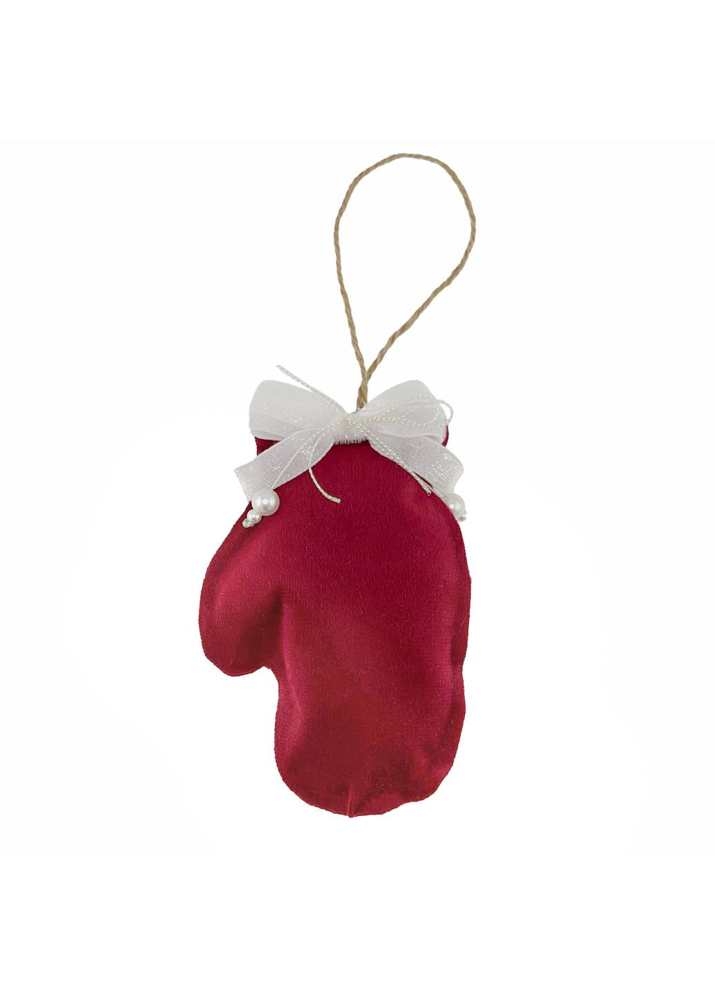 Украшение новогоднее Мягкая игрушка Перчатка №12 9x12x3 см MIS LT (365627444)