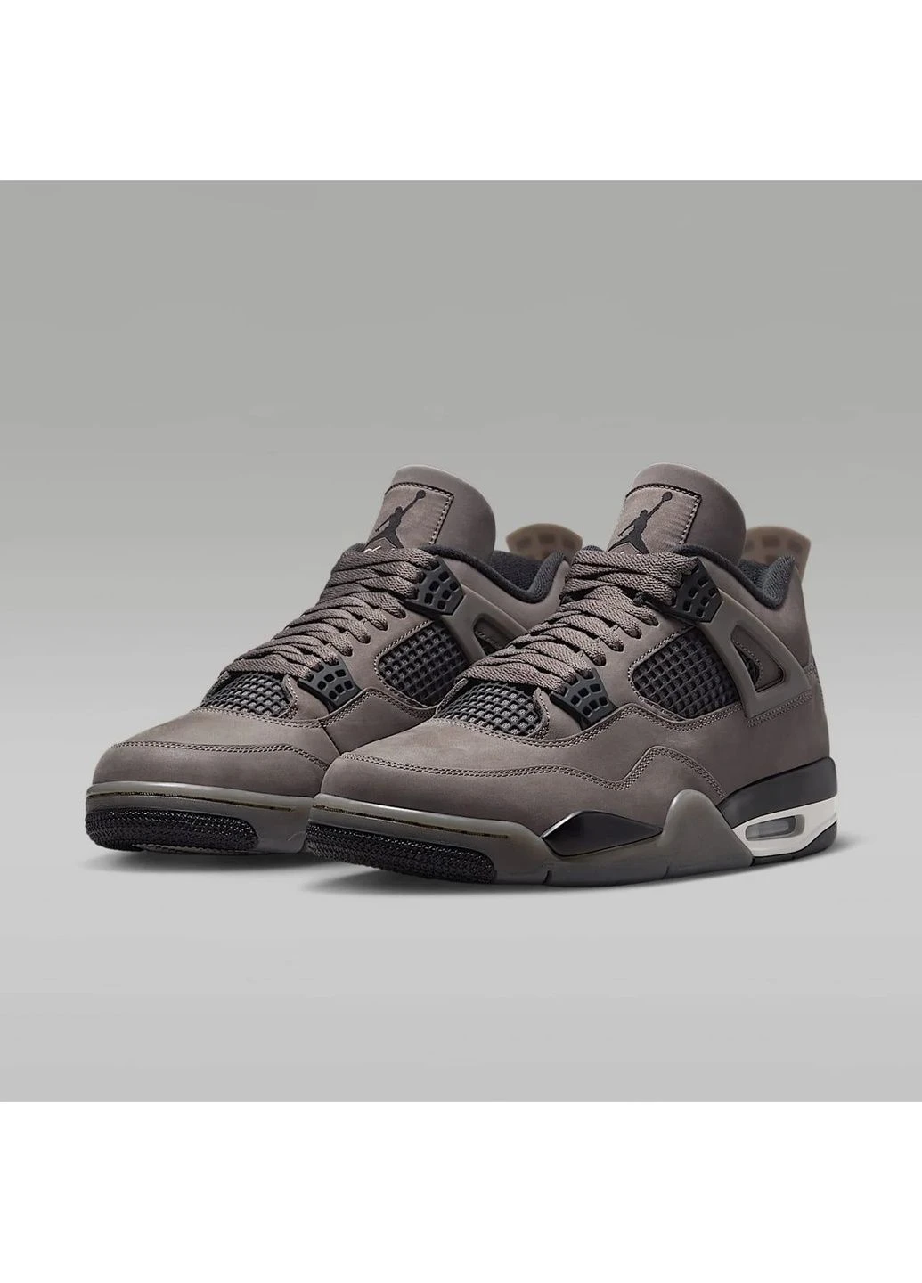Коричневые кроссовки мужские 4 retro cave stone brown Air Jordan