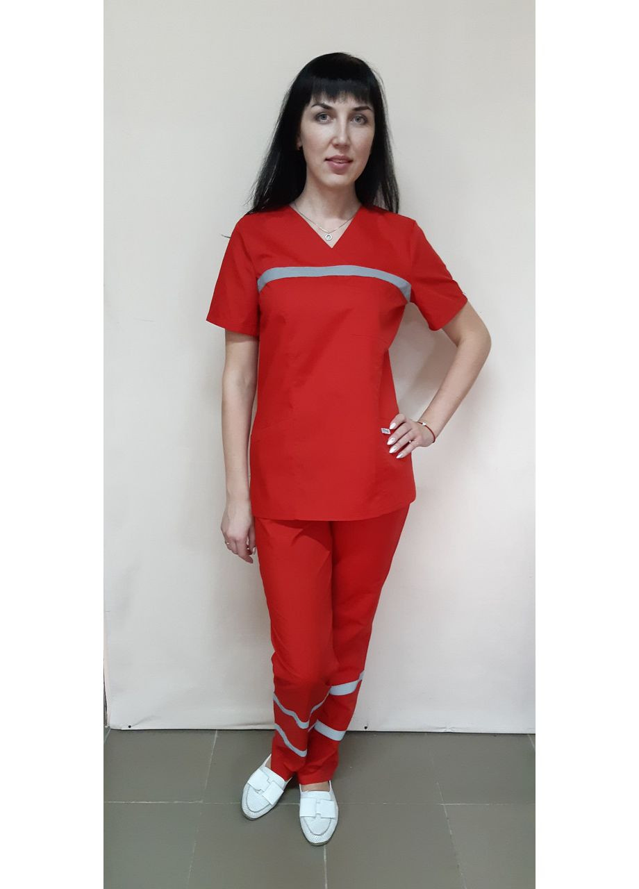 Форма женская для скорой помощи ткань котон короткий рукав 46, No Brand (361360352)