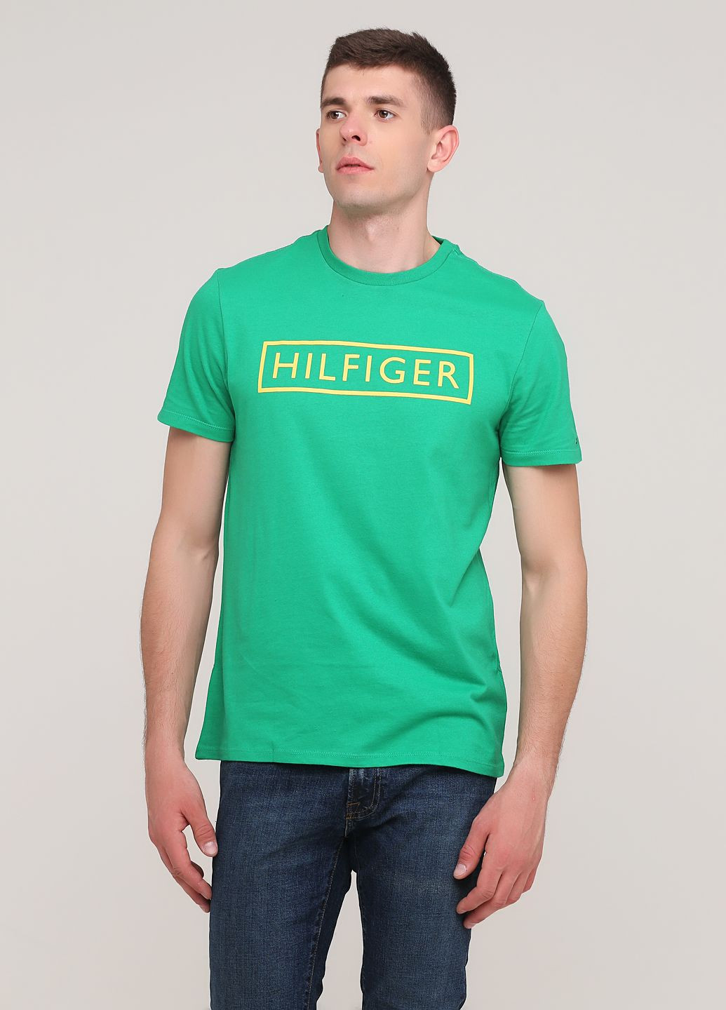 Зелена футболка th1366 Tommy Hilfiger