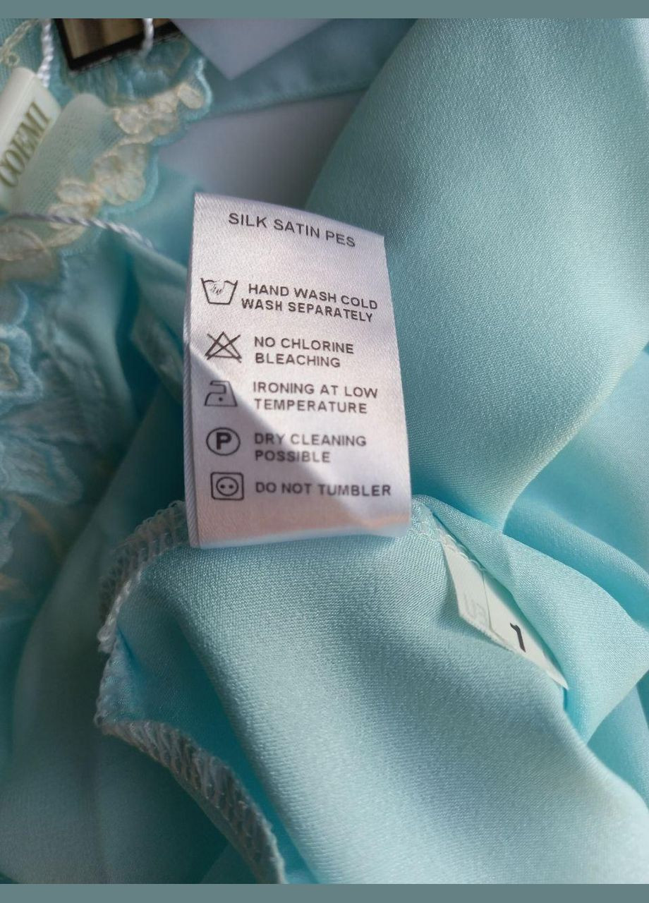 Шелковая ночная сорочка с кружевом ХЛ. / 50 коэми Coemi (368787672)