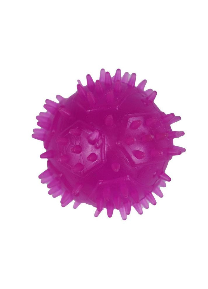 Игрушка для собак мяч с шипами 6 см, фиолетовый AGILITY (278309659)