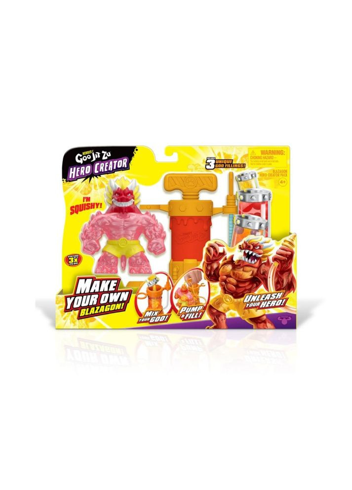 Герои Гуджитса. Растягивающаяся фигурка Блейзагон GooJitZu (349723915)