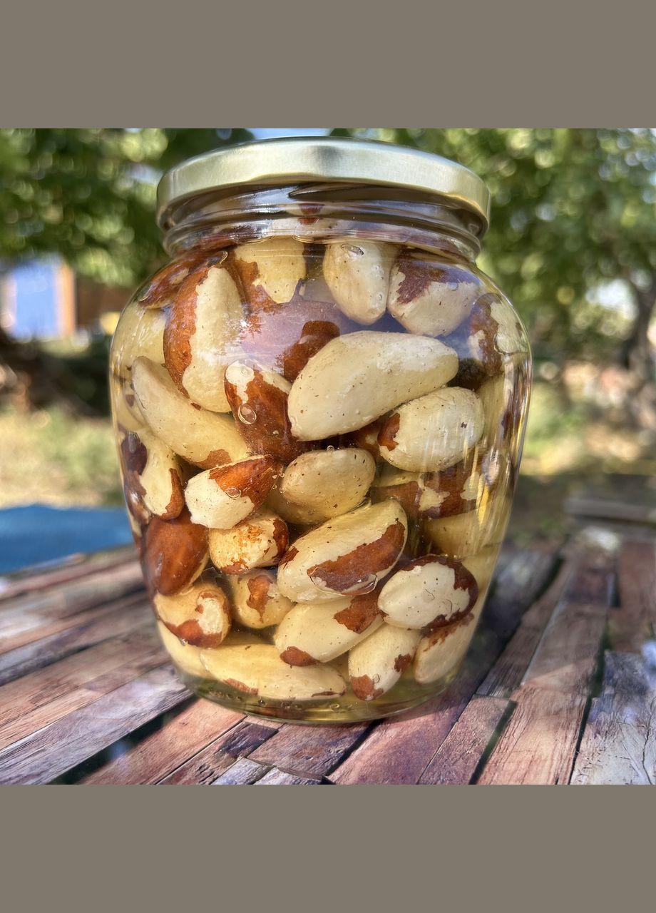 Бразильский орех у меда акации 720 мл (850 грамм) МЕД ПОШТОЮ (322148802)