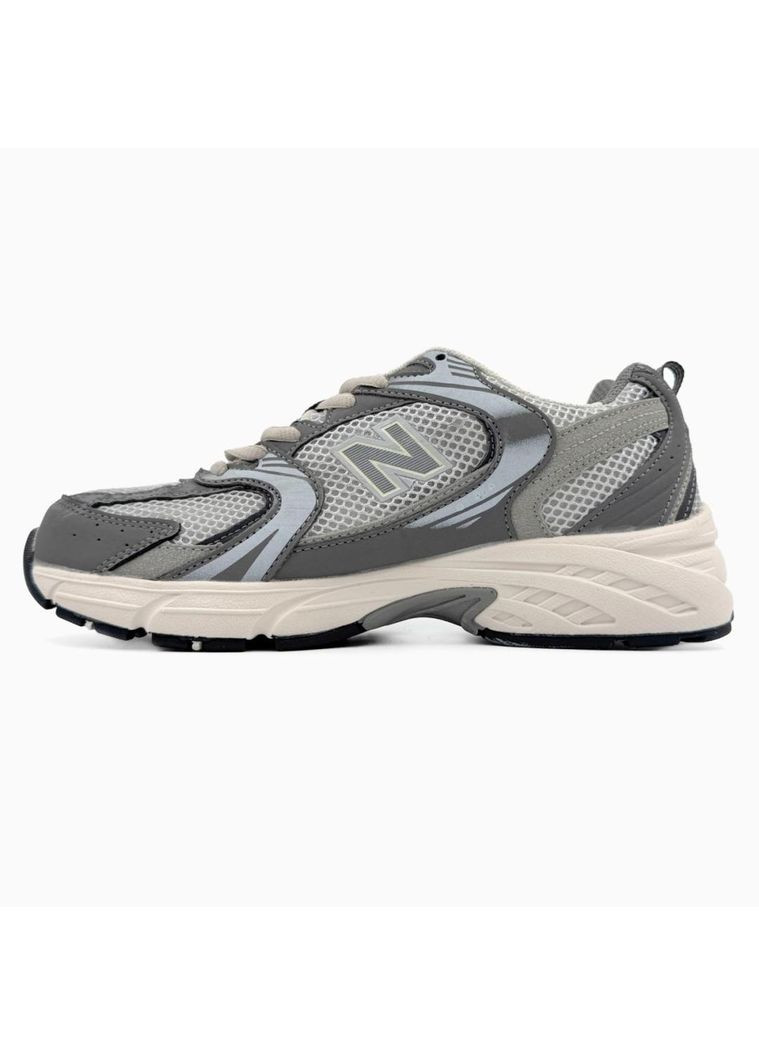 Сірі Осінні кросівки чоловічі new balance 530 grey metalic нью беланс 530 No Brand