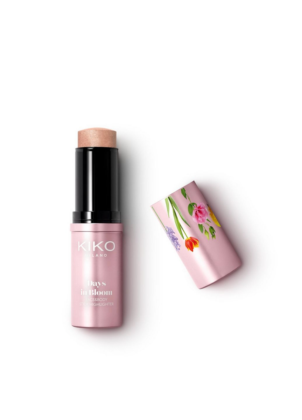 Kiko Хайлайтер-сток для лица и тела Days In Bloom 02 Gold Attitude Kiko Milano (321951548)