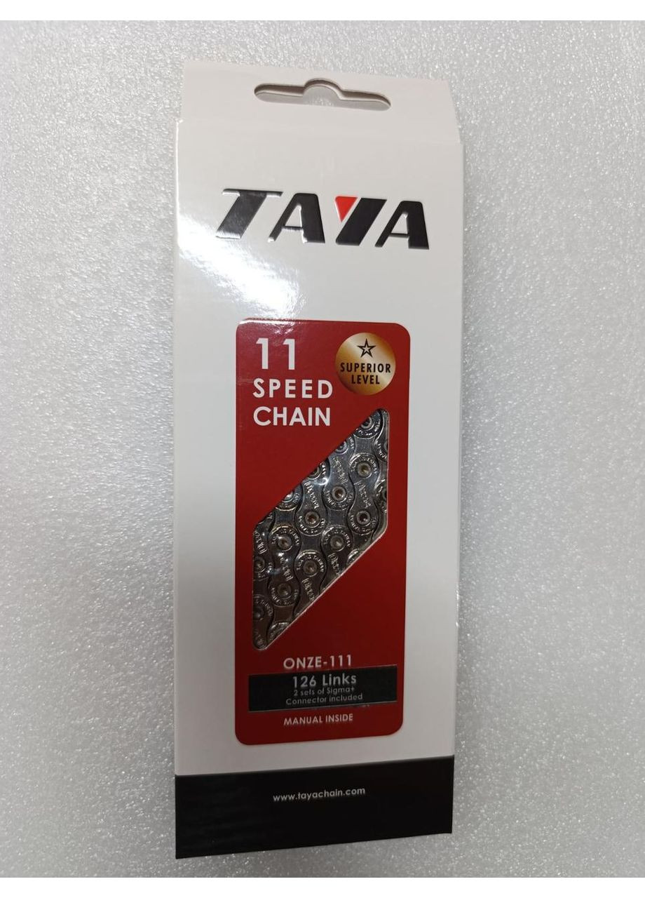 Цепь ONZE-111 11 шв 1/2"X5/64",126L, серебристый (LAN-128) TAYA (369781787)