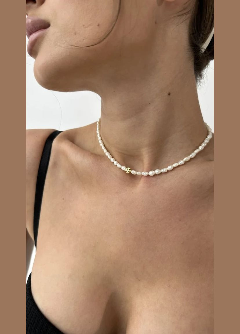 Кольє "Gold Clover" Le'Perle (312520178)