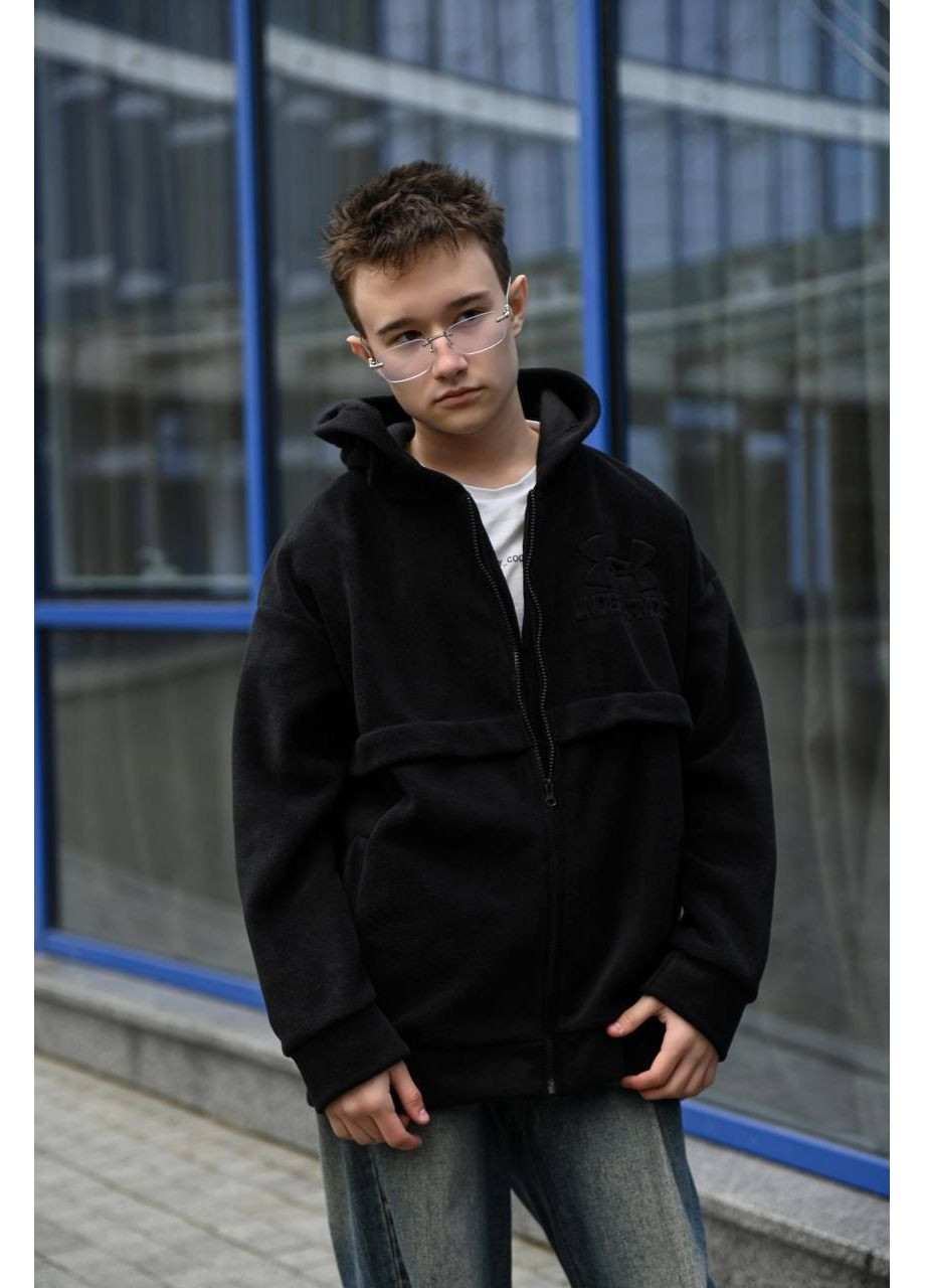 Флісова толстовка OVERSIZE — ЗАМІРИ В ОПИСІ DK/DL Мода без кордонів (370366629)