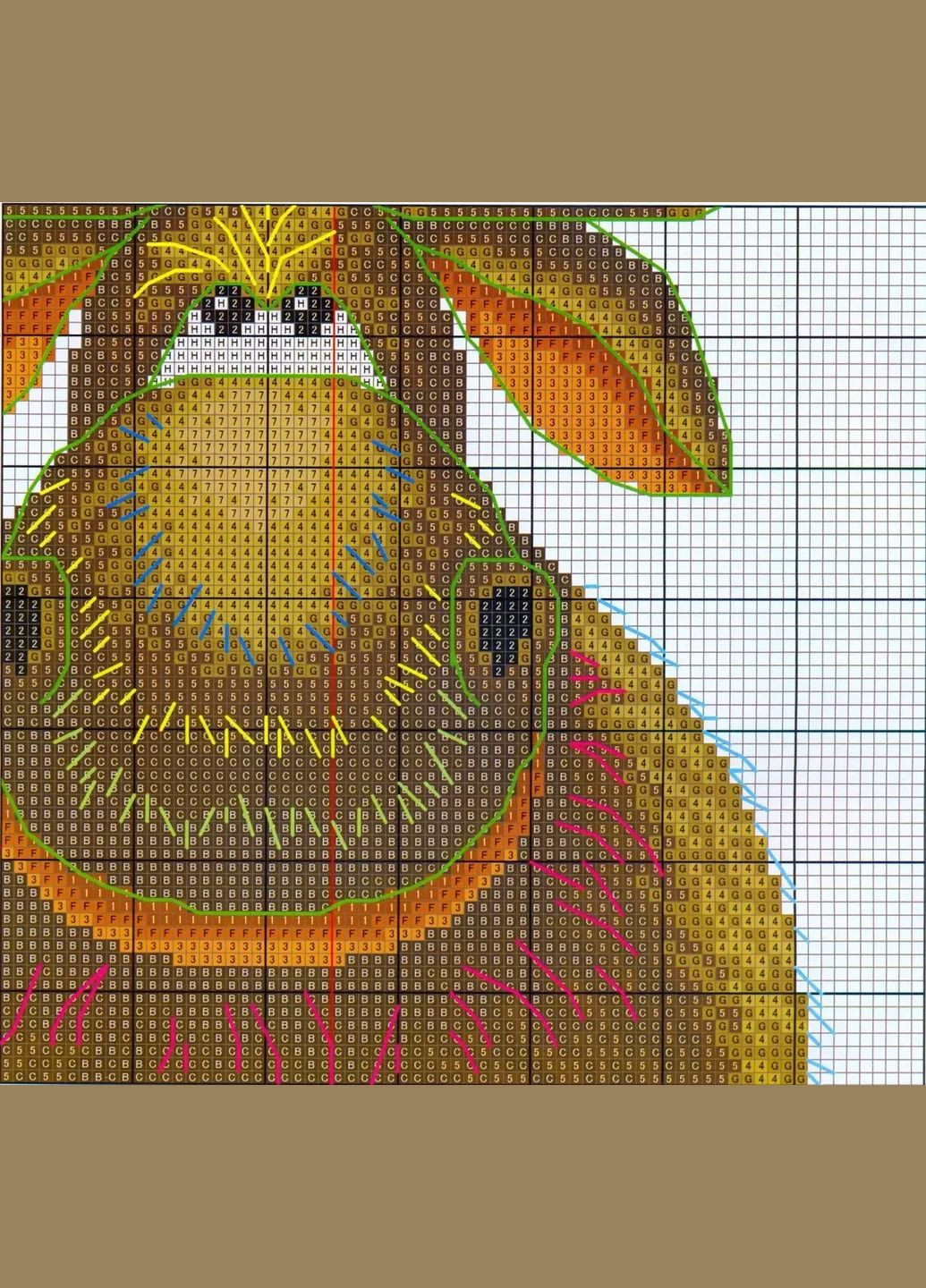 Набор для вышивания по нанесённой на канву схеме "Christmas cottage on antlers". AIDA 14CT printed 42*36 см Joy Sunday (313613512)