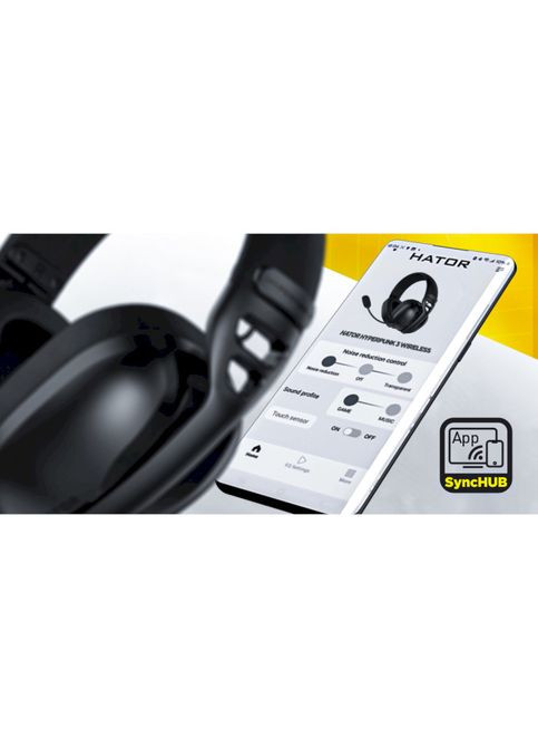 Навушники Hyperpunk 3 Wireless Black (ESH15) Hator (354229241)